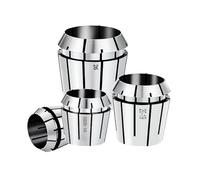 Large Bore Chuck ER8 ER11 ER16 ER20 ER25 ER32 ER40 Spring Collet Clamping Tool collets Drill Chuck CNC milling Cutter(ER20-15mm 0.008)