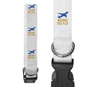 Large 'Born To Fly' Dog Collar (PR00068926)