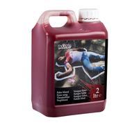 Large Bottle Red Fake Blood 2 litres Halloween FX Special Effects Zombie Make-Up