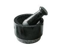 Large Bowl & Grinder Home Garlic Pounding Jar Pestle and Mortar Marble Grinder Vintage Manual Spice Herb Crusher Pestle And Mortar Set