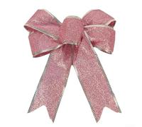 Large Bows in a Pack of 5, Perfect for Adding Festive Touches to Your Decorations (Pink)