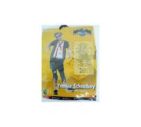 Smiffys Zombie School Boy Costume, Grey with Trousers, Jacket, Mock Shirt & Tie, Halloween Child Fancy Dress, Zombie Dress Up Costumes