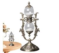- Large Brass Hourglass Timer | Vintage Sand Glass Timer Hourglass | Vintage Hourglass | 15 Minutes - | Accurate Hour Glass Vintage Decorative 15 Minute Tabletop