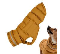 Large Breed Dog Jacket - Pet Winter Clothes, Windproof Dog Coat | Heavy Insulation with Heat Blocking Construction Defense Against Rain And Snow