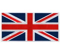 Large British Union Jack Embroidered Patch England Flag UK Great Britain Iron-On