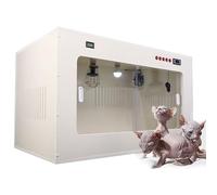 Large Brooder Nursery Dog, Cat Incubator for Puppies, Puppy Incubator,Provide A Clean, Warm and Comfortable Living Environment for Pet,White-60 * 50 * 50cm