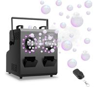 Large Bubble Machine Featuring Integrated Fog Effects, 1200W Performance Output, Dual Bubble Ports, RGB Illumination, DMX512 Connectivity, Rapid Heat Up And Wide Area Coverage For Entertainment Venues