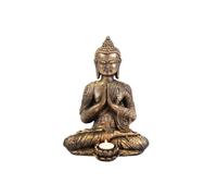 Large Buddha Tealight Holder KDMD Bronze One Size