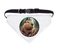 Large 'Busy Beaver' Dog/Cat/Pet Bandana (PD00061522)
