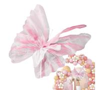 Large Butterfly Wall Decor, Vibrant 3D Decorative, 50cm, 3D Butterfly Decoration, Dreamy Wall Butter Fly, Easy To Hanging, For Porches, Patios, Fences, Doors