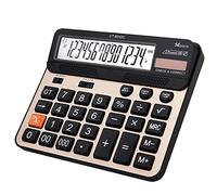Large Button Calculator,Philley Large LCD Display 14 Digits Desktop Check&Correct Electronic Calculator(CT-9240C)