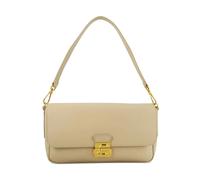 Large C-Me Lock Shoulder Bag - female - Coccinelle - Shoulder Bags - Beige - ONE SIZE - Bags ONE SIZE