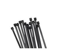 Large Cable Zip Ties, 100pcs Self-Locking Nylon Cable Tie,Plastic Wire Ties for Home,Office,Garden,Workshop(Noir,10x720mm)