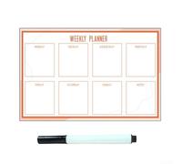 Large Calendar Board 30 x 40 cm Dry Wipe Magnetic