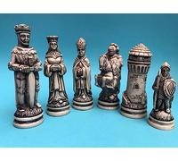 Large Camelot Chess Set Latex Rubber Moulds * To Make Your Own Chess Sets