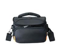 Large Camera Bag for DSLR and Digital Cameras Featuring Adjustable Shoulder Strap and Multiple Pockets for Organized Storage Top Handle and Side Compartments