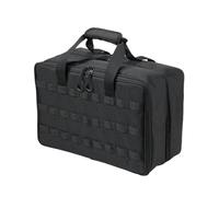 Large Camping Storage Bag, Camping Storage Bag, Camping Organizer Bag, Waterproof Storage Bag, Camping Cookware Organizer for Hiking, RV, Picnic, Grilling, 39.5 x 16.5 x 28.5 cm, Black, Se référer au