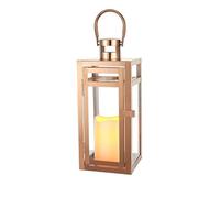Large candle lantern,Display Candelabra Stainless Steel Candle Holder Lanterns Rose Gold Hanging Lantern Candlestick Light for Indoor Outdoor Weddings Party Home Decor Decoration Candle Hold