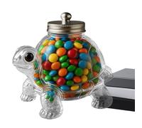 Large Candy Jar - Animal Shape Candy Organizer Jar | Airtight Canister Food Organizer with Lid for Gummy Fondant Chocolate Coffee Pod Pet Treats Kitchen Dining Room