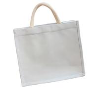 Large Canvas Tote Bag For Students & Artists, Embroidered Handbag With Spacious Storage, Multi-Colored (Black, White, Light, Pink)