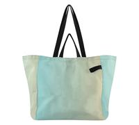 Large Canvas Tote Bags Vacation Kitchen Grocery Bags Crafts Bag for Women Maternity delivery kit Essential Blue Yellow Gradient