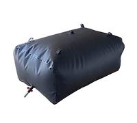 Large Capacity 140L Portable Water Storage Bladder with Spigot - Ideal Outdoor Heat-Absorbing Water Tank for RV Camping and Bathing Needs