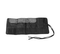Large Capacity 26 Holes Makeup Brush Case, Nylon Cosmetic Tool Storage Bag for Home, Travel, Business Trip
