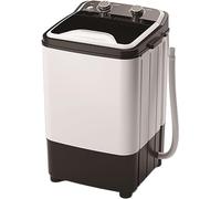 Large Capacity 7.5KG UV Blue Light Bacteriostasis Fully Automatic Washing Machine - Perfect for Outdoor Caravans, Small Apartments, and Travel - 41.5x39x64cm