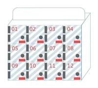 Large Capacity Acrylic Phone Locker with Lock & Name Slot Secure 12Bit Orga for Offices Schools Events Durable Accessible Storage for Devices