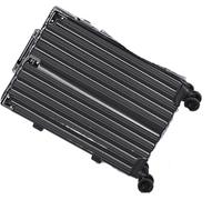 Large Capacity Aluminum Frame Travel Trolley Luggage with Universal Wheels - Perfect for Boarding and Travel(Nero,26inch)