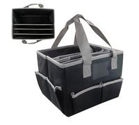 Large Capacity Art Storage Organizer | Craft Supply Storage Bag | Multi Purpose Arts Crafts Organizer Case | PortableStorage for Drawing Painting Sewing DIY Creative Projects Scrapbooking