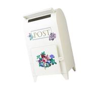 Large Capacity Artistic Rural Mailbox Strong Metal Build Plenty Storage Space Weather-Resistant Estate Mail Solution Decorative Mailbox For Courtyards