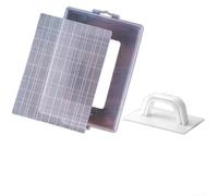 Large Capacity Baking Press with Dual Side Textured for Creating Uniformly Pressed Desserts Such as Snowflake Cakes and Nougat Treats with Ease (C)