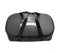 Large Capacity Barbecue Thermal Bag Featuring Upgraded Six Layer Insulation System And 270 Degree Zipper For Holding Big Cuts Of Meat Like Brisket Or Turkey While Camping(Black)
