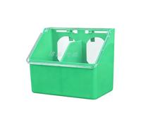 Large Capacity Bird Feeder - Sturdy Food Dispenser | Heavy Duty Feeding Box Organizer, Practical Accessory for Pigeon Parakeet Parrot Chicken Quail Poultry Indoor Outdoor Garden Backyard Farm