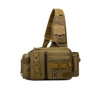 Large Capacity Camping Bag Waterproof Multifunctional Lures Waist Pack Outdoor Shoulder Bag Fishing Tackle Bag Lures Bag