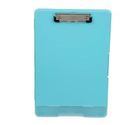 Large Capacity Clipboard with Storage,A4 Clipboard with Pen Holder,Document File Box,Test Paper Storage Box for Office(Green)