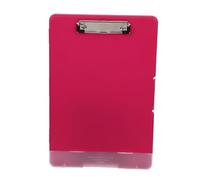 Large Capacity Clipboard with Storage,A4 Clipboard with Pen Holder,Document File Box,Test Paper Storage Box for Office(Red)