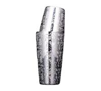 Large Capacity Cocktail Mixing Can Drink Mixer Stainless Steel Construction Carved Drink Shaker Bartender Tool Food Grade Stainless Steel Barn