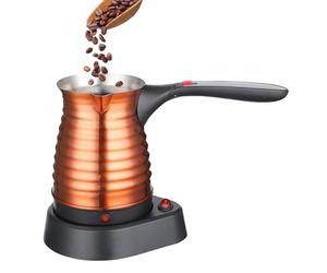 Large Capacity Coffee Maker 500ml Coffee Maker Electric Percolator Coffee Maker Multifunctional Kettle Electric Kettle Coffee Maker Percolator Coffee Maker for Family Gatherings Coffee Shops Home Use