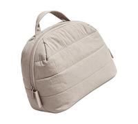Large Capacity Cosmetic Bag with Multiple Compartments and Portable Handle for Travel Gym Organization Efficient Storage Toiletry Case Gym Bathroom