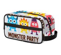 Large Capacity Cosmetic Organizer Pouch - Makeup Bag, Toiletry Bag, Portable Storage with Handle, Suitable for Business Travel, Fitness, Vacations, for Men and Women, Innocent Monster