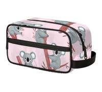 Large Capacity Cosmetic Organizer Pouch - Makeup Bag, Toiletry Bag, Portable Storage with Handle, Suitable for Business Travel, Fitness, Vacations, for Men and Women, Adorable Koala