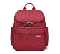 Large Capacity Diaper Backpack Waterproof Baby Bags for Moms Dads, Baby Shower Gifts Multipurpose Hospital Bag (Red,L29 x W16 x H36cmL11.4”×W6.3”×H14.2”)