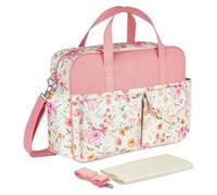 Large Capacity Diaper Bag with Prams Straps Multifunction Mom Stylish Diaper Multiple Pockets Travel Backpack for Moms