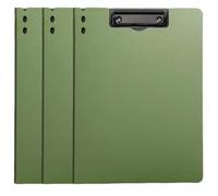 Large Capacity Documents Folder with Side Clamp Letter Size Clip File Folder for School Hospital Large Capacity File