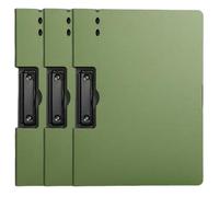 Large Capacity Documents Folder with Side Clamp Letter Size Clip File Folder for School Hospital Large Capacity File