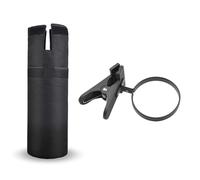 Large Capacity Drumstick Holder Adjustable Oxfords Cloth Drumstick Bag Mallet Container Drumstick Storage Bag With Clip Drumstick Storage Bag With Clip