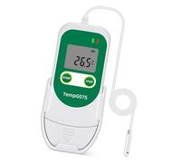 Large Capacity Environmental Observe with Alarm Function and External Transducer for Storage Analysis and Laboratory Use Cold Chain Transport Device