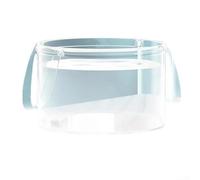 Large capacity foldable bucket made of PVC for outdoor use, portable and lightweight for camping, picnics, travel, dishwashing, and water storage (S)